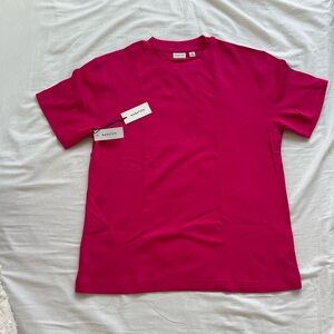 Aritzia Nwt Pink Cotton Shirt